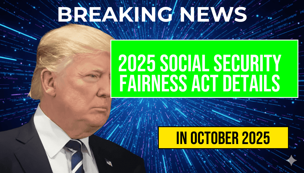 2025 Social Security Fairness Act: Eligibility, Payment Dates, and Check Amounts Explained