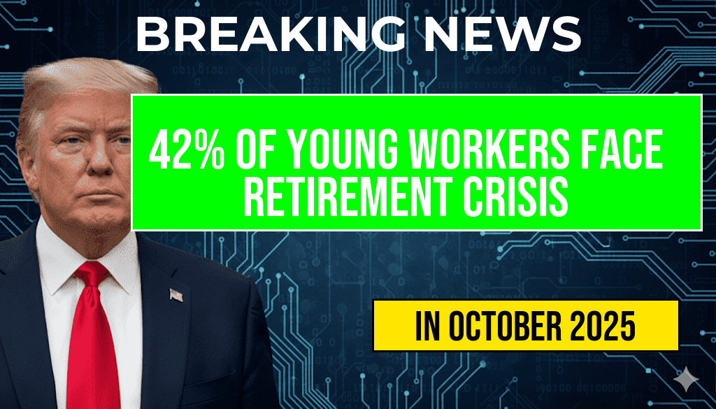 42% of Younger Workers Face Retirement Savings Crisis Due to “Financial Vortex” Leaving Them with No Spare Cash