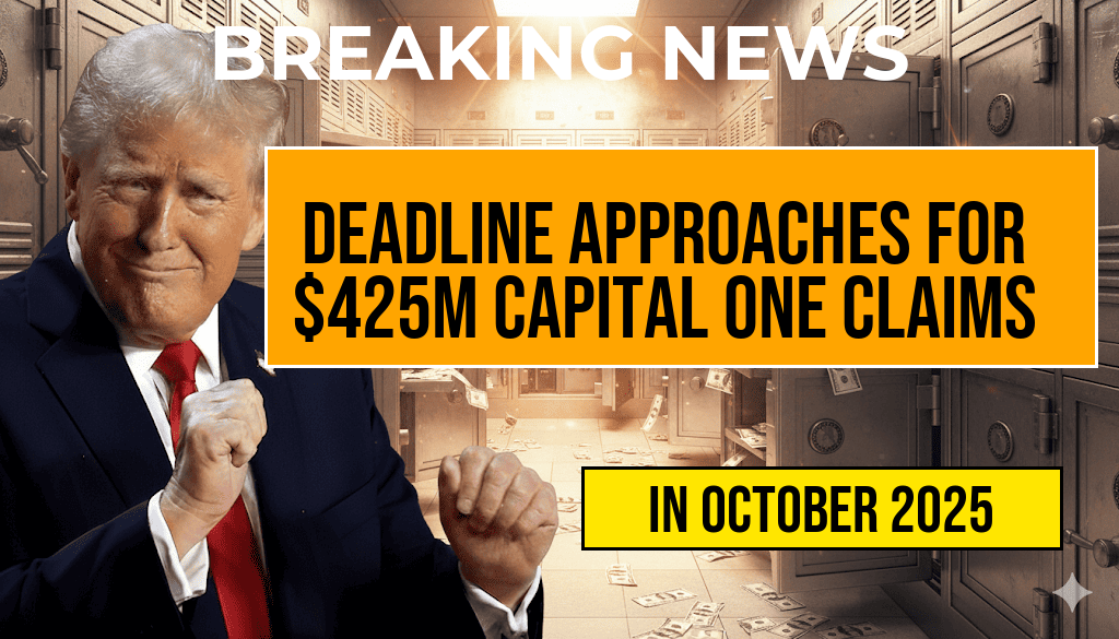 Approaching Deadline for $425M Capital One Settlement Claims: Application Details Inside
