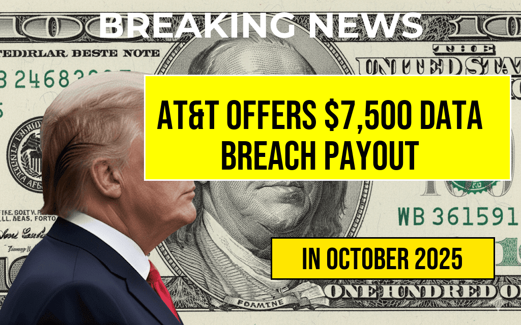 AT&T Offers $7,500 Payout to All in $177M Data Breach Settlement – Apply Now