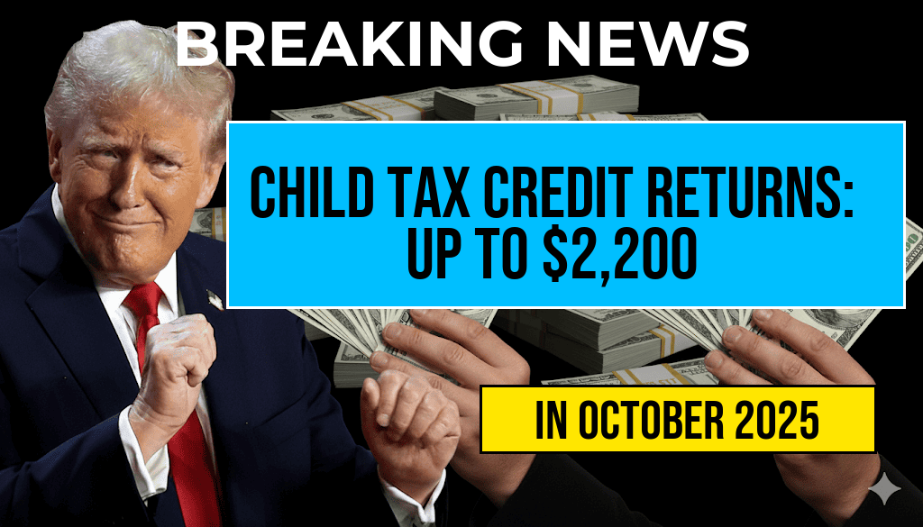 Child Tax Credit Returns: Families Set to Receive Up to $2,200 for Each Qualifying Child Next Year