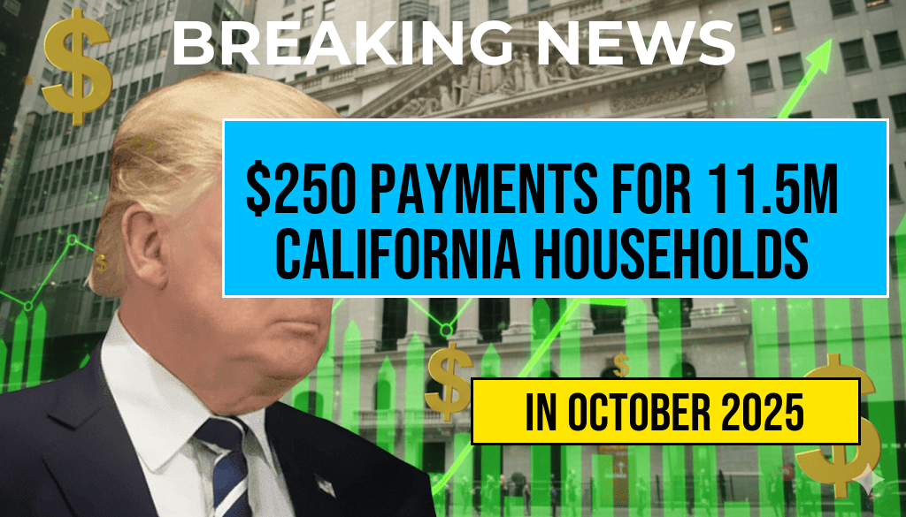 Direct Payments of Up to $250 Coming to Over 11.5 Million California Households with Minimal Effort Required for Electric Credits