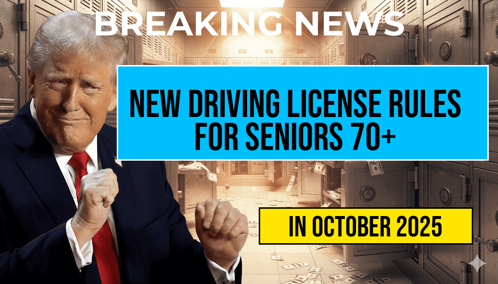 Essential Changes to U.S. Driving License Rules for Seniors Aged 70 and Above Set to Begin in October 2025