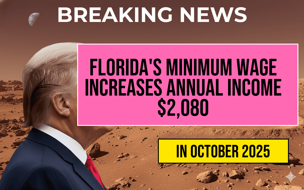 Florida’s New $14 Minimum Wage Boosts Full-Time Workers’ Annual Income by $2,080