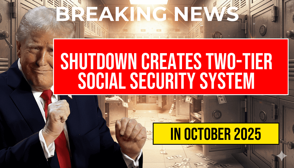 Government Shutdown Establishes Two-Tier System for Social Security Recipients: Current Beneficiaries Remain Secure While New Applicants Face Total Freeze