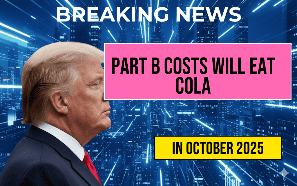 Higher Part B Costs Will Consume $10.30 of Your COLA in Medicare Premiums.