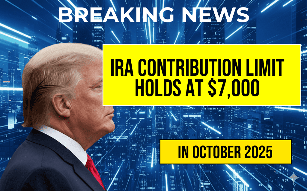 Maximum Contribution to Traditional or Roth IRA Remains Steady at $7,000.