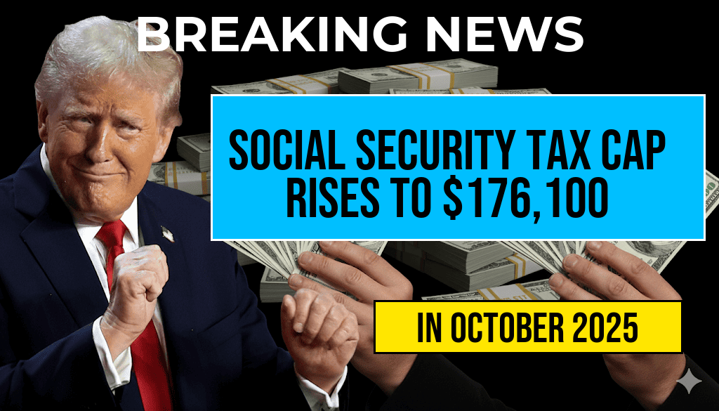 Maximum Earnings for Social Security Tax Increases to $176,100, Resulting in Higher Taxes for Millionaires.