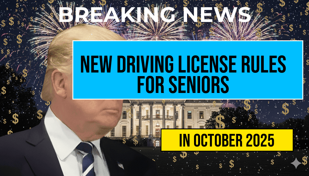 New Driving License Regulations for Seniors Over 70 in Canada to Take Effect in October 2025