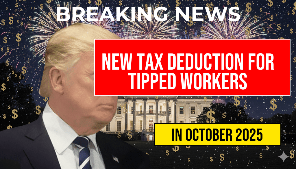 New Tax Deduction for Tipped Workers: Claim Up to $25,000 in Reported Tips Beginning in 2025.