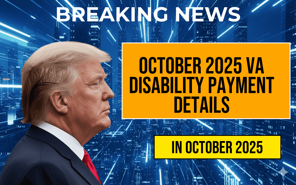 October 2025 Sees $4,196 VA Disability Payment, Eligibility Requirements and Full Payment Schedule Revealed