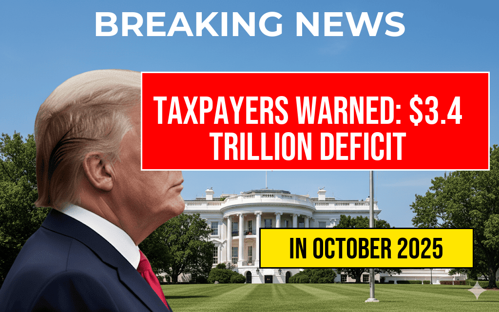 Taxpayers Alert: The ‘One Big Beautiful Bill’ Set to Increase Deficit by $3.4 Trillion