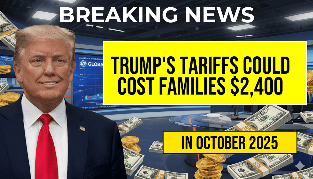 Trump’s Tariffs May Result in $2,400 Annual Cost for Families: A Breakdown of the “Turbulence Tax.